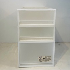 無印良品衣装ケース引出式(小×2　大×1)