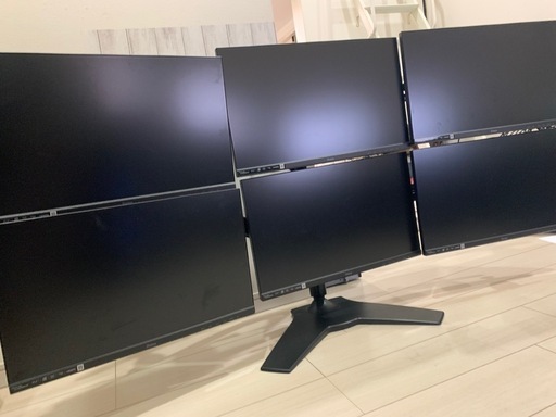 大幅値下げ】PCモニタ6枚➕高性能PCのセット