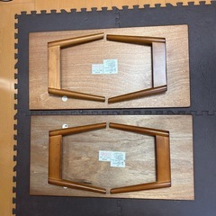 ニトリ折りたたみローテーブル2台　幅900 ×奥行き450 ×高さ320の画像