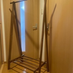 木製ハンガーラック