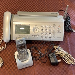 Panasonic FAX電話機 KX-PW505DL 中古 少し難あり