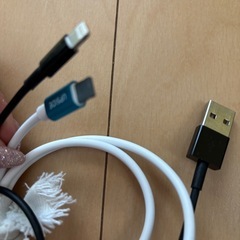 充電器　ケーブル2本