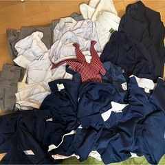 園田中学の男子制服とジャージ