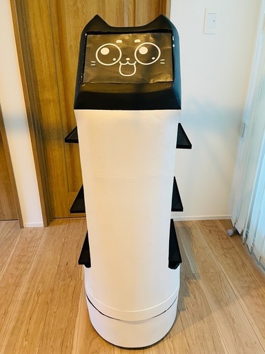 ！動きます！【舞台小道具】猫型配膳ロボット