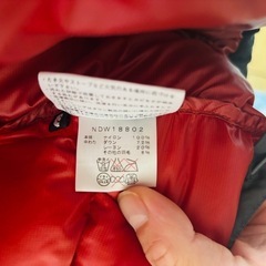 【希少カラー】THE NORTH FACE  ノースフェイス　アコンカグアフーディー　オレンジ 　NDW18802 サイズＳの画像