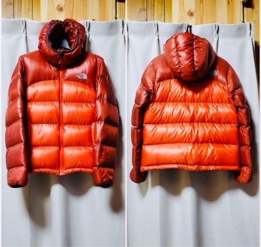 【希少カラー】THE NORTH FACE  ノースフェイス　アコンカグアフーディー　オレンジ 　NDW18802 サイズＳ