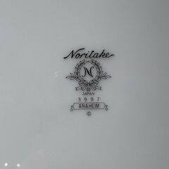 【美品】ノリタケ Noritake アナハイム 3997 ディナープレート／店舗改装・新築建て替えに伴い、装飾品・備品・家具を譲渡いたしますの画像