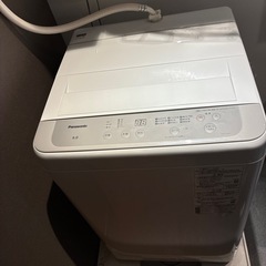 2023年製 Panasonic 全自動洗濯機 6kg NA-F6B1