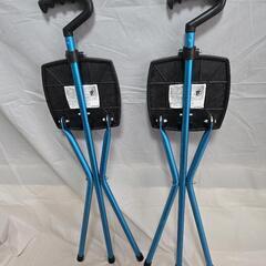 CAPTAIN STAG アルミスマート三脚チェア　2脚セットの画像