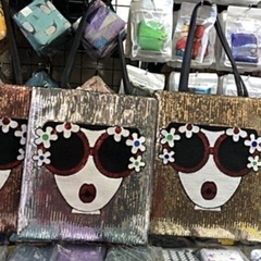 美品　韓国人気トートバッグの画像