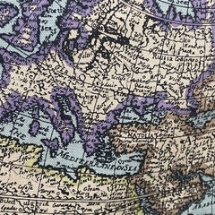 世界地図タペストリーの画像