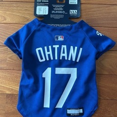 ドジャース 犬 服 大谷翔平 17番 犬用ユニフォーム Mサイズ