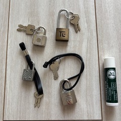 鍵付きロック4個セット