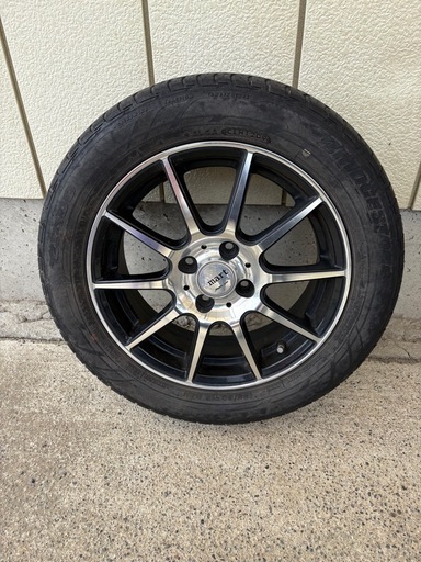 ヴィッツ 中古サマータイヤ ホイールセット