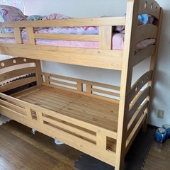二段ベット（下段だけがいいかも？）