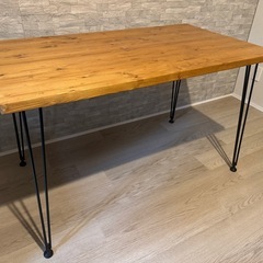 【美品】LOWYA ダイニングテーブル120センチ