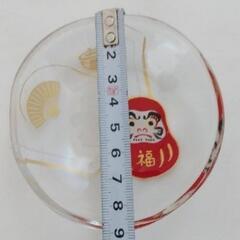 石塚硝子  アデリア  めでたmono  達磨  豆皿の画像