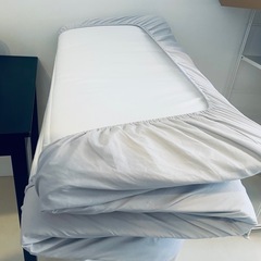 無印良品　防ダニ　四つ折り敷ふとん／Ｓ