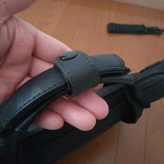 ショルダーは未使用。ビジネスバックの画像