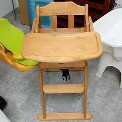 0505-205 【澤田木工所  天然木 リトルウッドハイチェア...