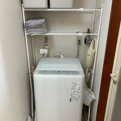 洗濯機上　ラック
