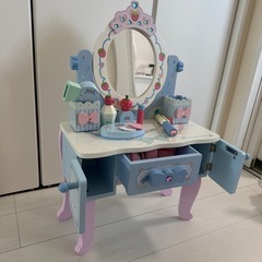 マザーガーデン⭐️ティアラドレッサーブルー⭐️木製　おままごと⭐️の画像