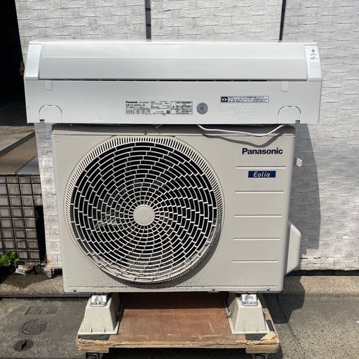 《売約済み》【武蔵小山店】Panasonic パナソニック CS-220DFL エオリア エアコン ルームエアコン 家庭用エアコン 主に 6畳用 冷暖房 クーラー 暖房 冷房 ヒーター リモコン付き