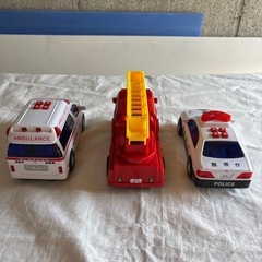 トイコー　ミニサウンド　緊急車両セット中古品の画像