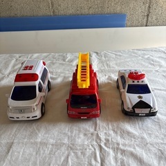 トイコー　ミニサウンド　緊急車両セット中古品