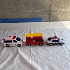 トイコー　ミニサウンド　緊急車両セット中古品の画像