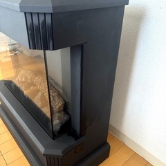 薪ストーブ 電気ストーブ ヒーター の画像
