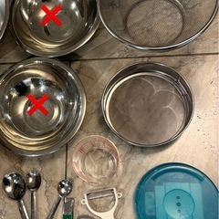 調理・製菓器具セット　TANITA スケール　計量カップ・スプー...
