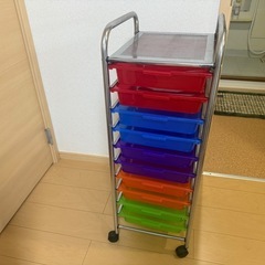 10段引き出しモバイルオーガナイザー