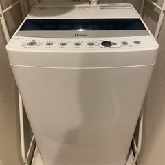 【受け渡し予定者決まりました】ハイアール 洗濯機 4.5kg