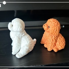 マルチーズ　トイプードル　カプセルトイの画像