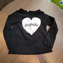 EL FIN DOLL サイズ100 ハートTシャツ👕🩶