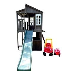 コストコ　屋外遊具　大型遊具　すべり台　