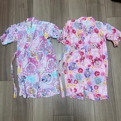 女の子 古着大量　100中心 トップス パンツ　肌着 パジャマ 甚平の画像