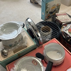 鍋　南部鉄器鍋　保温トレイ等まとめ売り　の画像