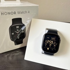 Honor Watch 4 黒 スマートウォッチ