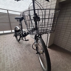 乗って帰れます　
折りたたみ自転車　中古の画像