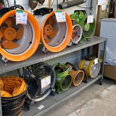 現場や工場などで活躍する工業扇など各種お取扱いございます。税込¥3,850-から【店頭限定引取商品】 【寄楽屋 きらくや 成田本店】の画像