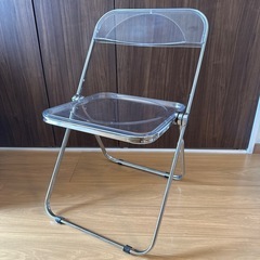 クリアチェア 韓国  折りたたみ椅子