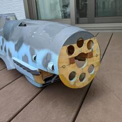 ラジコン　メッサーシュミット胴体の画像