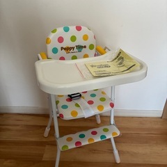 美品　スマートエンジェル　ハイチェア　西松屋