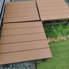 人工木　ウッドデッキ　ＤＩＹ