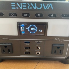 ジャンク品 Enernova ポータブル電源 ETA 288Whリチウムイオン電池  防災グッズ の画像
