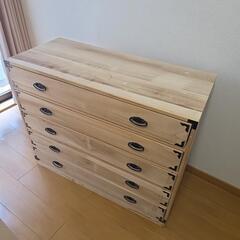 天然桐タンス