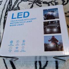【新品・未使用】Aoling トラック テールライト 12V 丸型 アンバー led ラウンド テールライト トレーラー ウインカーランプ 丸型 2個の画像