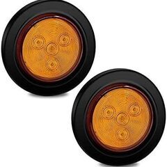 【新品・未使用】Aoling トラック テールライト 12V 丸...